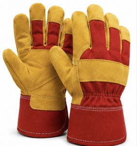 Gants MUBASHAR PRO GRIP en cuir international antidérapants, résistants à la chaleur, durables, respirants, avec manchette renforcée, personnalisables - Product Image 4