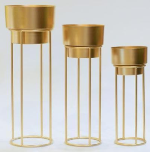 Supports de pots de fleurs en métal pour salon, chambre, balcon, bureau, décoration moderne, grand support de pot de fleurs d'intérieur - Product Image 2