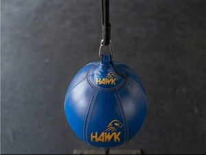 Ballon de vitesse double extrémité Hawk en cuir PU, sac de frappe lourd, installation facile, utilisation universelle, équipement d'entraînement de boxe suspendu pour la maison - Product Image 3