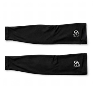 Mangas de compresión unisex GYM ACTIVE ENTERPRISES hasta el codo, de poliéster UPF50+, ligeras, para levantamiento de pesas, de secado rápido y transpirables - Product Image 2