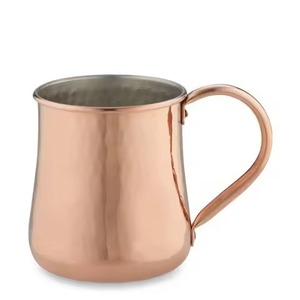 Elegante Taza de Cobre para Bar, Taza Moscow Mule, Vajilla de Cobre Puro para Cocina y Restaurante - Product Image 5