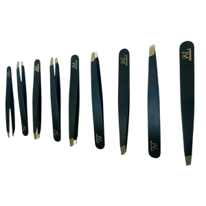 Pinzas para Pestañas de Acero Inoxidable con Punta Serrada, Herramienta de Alta Precisión para Extensión de Pestañas con Volumen 3D - Product Image 4
