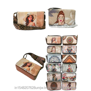 Elegante bandolera clásica de PU para mujer con cierre de cremallera y opción de logotipo personalizado Precio incluido - Product Image 2