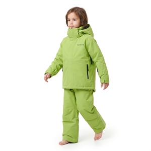 Combinaison de ski d'hiver pour enfants, chaude, épaisse, imperméable, coupe-vent, respirante, pour snowboard, avec fermeture éclair - Product Image 3