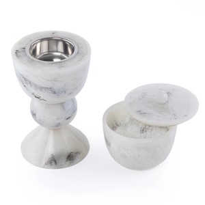 Elegant Handmade Resin Oud & Bakhoor Burner Premium Arabic Style Mubkhar <b>Incense</b> <b>Holder</b> for Arabian Home Fragrance, Majlis Table - Product Image 3
