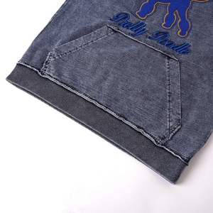 เสื้อสเวตเชิ้ตคอกลมผ้าเชนิลล์ลายพุดเดิ้ลยี่ห้อ Sigma Gamma Rho แบบมีกระเป๋า  ผ้าฟลีซลำลอง แขนยาว สั่งทำได้ตามแบบ OEM ODM ขายส่ง - Product Image 6