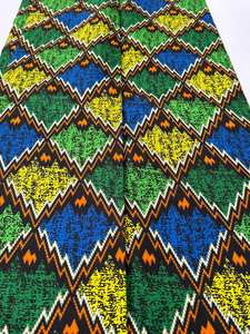 Tela de algodón con estampado de cera africana de primera calidad para mujer, asequible para vestidos, bodas, ropa de fiesta y diseños personalizados Congo - Product Image 6