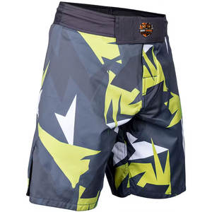 Shorts de grappling légers, à séchage rapide et durables pour hommes, avec logo frontal, pour l'entraînement de Jiu-Jitsu, la gym et la conditionnement physique. - Product Image 4