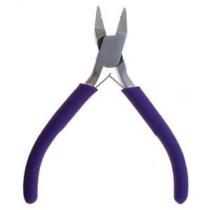 Pince à sertir magique en acier inoxydable pour perles, transforme les tubes à sertir de 2 mm, compatible avec les fils de 0,18 à 0,20 pouces pour le bricolage - Product Image 1