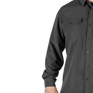 Chemise tactique multi-usages à manches longues pour homme avec poches zippées pour la randonnée, le tir, l'alpinisme, l'entraînement et la protection en plein air - Product Image 1