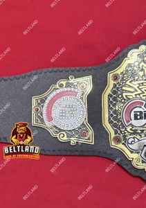 Ceinture de champion du monde de MMA Bellator, taille adulte, fabriquée en zinc, double couche - Product Image 4
