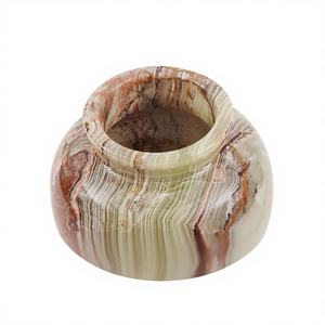 Marble Urn 8" Inch Green Onyx Handmade <b>Keepsake</b> Urns for Human <b>Ashes</b> Urn for Funeral Burial Urns for Human <b>Ashes</b> <b>Keepsake</b> - Product Image 2