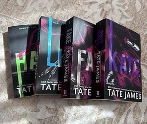 Colección de 4 Libros de Tate James, Serie Hate Kate Fake Liar, Novela de Ficción de Romance Oscuro, Libro de Cuentos de Tapa Blanda de 1400 Páginas - Product Image 3