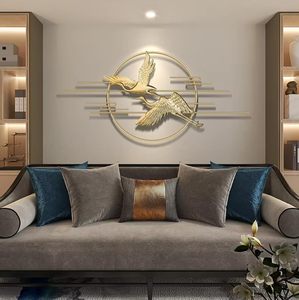 Arte de pared metálico hecho a mano, decoración de pared rústica moderna para el hogar, hermoso adorno de pared artesanal. - Product Image 5