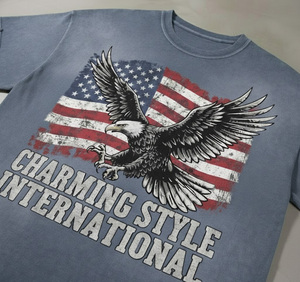 Custom High Quality 100% Cotton <b>Tshirt</b> for Men or Unisex Anti-Wrinkle & Breathable Soft Knitted Fabric - Product Image 4