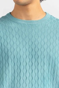 Pull en laine tricoté OEM avec logo personnalisable sur le devant, couleur personnalisable, respirant, luxe, hiver, col montant pour homme - Product Image 5