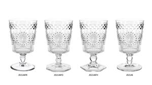 Gold <b>Daisy</b> Decorative Acrylic Water Goblet - Product Image 2