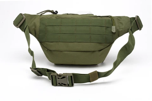 Sac banane noir unisexe pour la taille et la poitrine, sac de voyage - Product Image 3