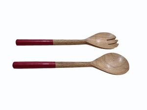 ชุดช้อนไม้ไผ่คุณภาพพรีเมียมทันสมัยสำหรับงานแต่งงาน การทำอาหาร การผสม และการเสิร์ฟ |   อุปกรณ์ครัวที่เป็นมิตรกับสิ่งแวดล้อมและยั่งยืน - Product Image 2