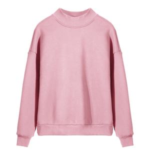 Vente en gros 100% coton de haute qualité mode de rue coupe ajustée longue ligne essentielle col roulé sweat hommes sweats à capuche et sweat-shirts - Product Image 6
