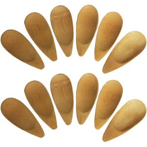 Set di 12 Cucchiai da Tè in Bambù da 3,9 Pollici, Paletta in Legno per Tè Sfuso, Caramelle, Spezie, Chicchi di Caffè, Erbe e Strumenti per Spezie - Product Image 1