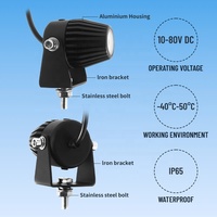 Sortie de feu Led Zone de marquage au sol Lampe de danger Avertissement de zone dangereuse Sécurité Passerelle Stripe Projector Virtual Laser Line Light