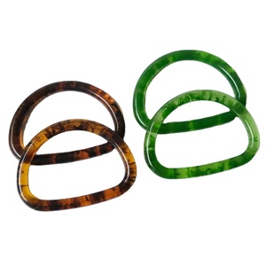 หูหิ้วกระเป๋าเรซิ่นทำมือสุดฮิต ทนทาน ใช้วัสดุอะคริลิก เหมาะสำหรับทำกระเป๋า DIY - Product Image 2