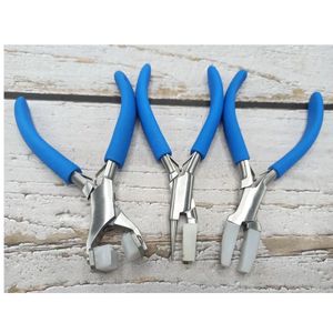 Jeu de pinces à mâchoires en nylon pour le façonnage du métal et le modelage des fils, 3 pièces - Product Image 5