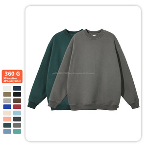 Hombres cómodos de gran tamaño pulóver sudaderas con capucha logotipo personalizado impreso sudaderas para invierno al por mayor - Product Image 5