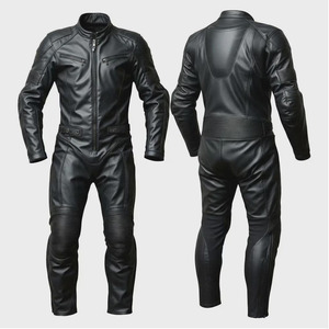 New Arrival Custom Motorbike Racing Suit Motorcycle Genuine Leather Suit for Men - Product Image 1