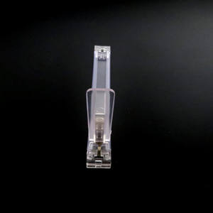 Poussoir automatique de produit de système de plateau de poussoir d'étagère en plastique blanc pour l'affichage de cigarette - Product Image 4