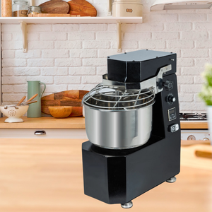 เครื่องผสมแป้งขนาดเล็ก 9 ลิตร แบบตั้งโต๊ะ ผลิตในไต้หวัน โถสแตนเลส พร้อมโถถอดออกได้ สำหรับร้านเบเกอรี่และใช้ในครัวเรือน - Product Image 4
