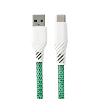 Câble de charge rapide certifié MFI 60W Dragon Skin coloré, boîtier en métal PVC tressé pour iPad iPhone - Batteries externes iOS