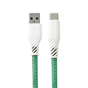 เคสโทรศัพท์ลายมังกรสีสันสดใส60W USB-A กับ USB-C โลหะ & พีวีซีสายชาร์จเร็วที่ผ่านการรับรอง MFI สำหรับ iOS และคอมพิวเตอร์ - Product Image 1