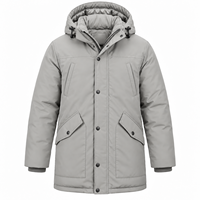 Vêtements pour hommes : Parkas pour hommes grandes tailles, manteaux d'extérieur longs et épais pour l'hiver 2026, prix de gros