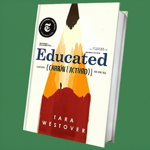 <b>Educated</b> ( Hardcover ) by Author Tara Westover Custom Hardcover <b>Book</b> Printing - Product Image 1
