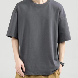 T-shirt de sport personnalisé pour homme – 100 % coton et élasthanne, idéal pour la course, la gym et les loisirs, manches courtes, nouveau modèle vierge 2026 - Product Image 2