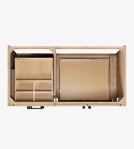 Meuble sous-vasque de salle de bain 42 pouces à étalage à droite, marque privée Zacchaeus, 6 options de finition, fabricant OEM Vietnamien - Product Image 6