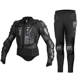Motorcycle Full Riding Body <b>Protector</b> Armor Guard Jacket Leather Material Summer Windproof Breathable Waterproof Durable Unisex - Product Image 6