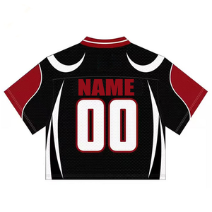 Uniforme de Fútbol Americano Sublimado Personalizado al por Mayor con Malla, Diseño Universitario Masculino, Nuevo Estilo de Alta Calidad - Product Image 5