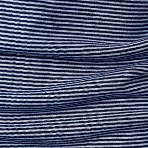 Polo de Manga Corta para Hombre, Azul a Rayas, Tejido, con Bolsillo, Estilo Casual, MOQ Bajo - Product Image 5
