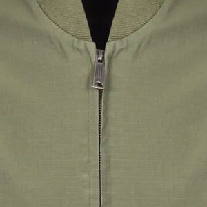Blouson bomber homme uni, fermeture éclair intégrale, qualité supérieure, léger, pour l'hiver, à prix avantageux - Product Image 6