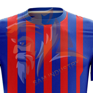 Premium Quality Sublimated Soccer Jersey Breathable 100% Polyester Short Sleeve Crew neck Soccer Jersey with Customization - Product Image 5