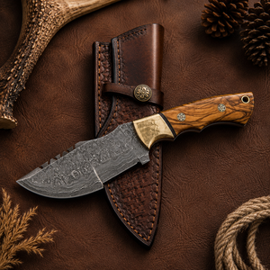 Couteau de Chef en Acier Damas Forgé à la Main de Qualité Supérieure, Service OEM, Couteau de Chasse Léger, Service OEM - Product Image 6