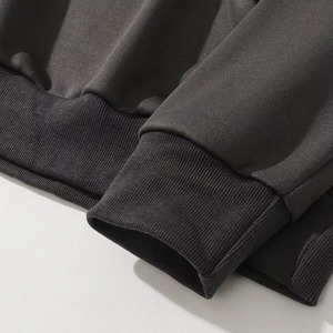 Sudadera con Capucha Estilo Gótico para Hombre, 100% Algodón, Felpa Francesa, Corte Holgado, Estampado de Letras en la Parte Delantera, Sudadera Otoñal - Product Image 4