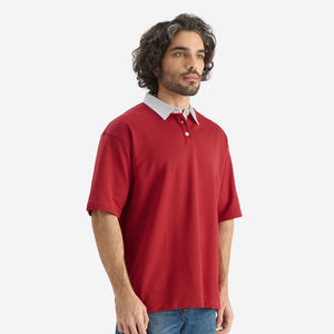 Chemises polo pour hommes en couleur unie, nouvelle arrivée, prix de gros personnalisés, tailles plus grandes, nouveau design d'été - Product Image 2