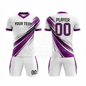 Uniforme de Fútbol de Manga Corta Sublimado Personalizado, Diseño de Primera Calidad, Unisex, de Secado Rápido, Impermeable y Transpirable para Invierno - Product Image 2