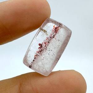 Cabujón de piedra preciosa Super Siete natural de 30.00 quilates, cabujón Super Siete de buena calidad para la fabricación de joyas, tamaño 24.5X15X9MM - Product Image 4