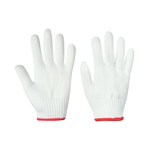 % Polyester Knitted Anti-static Safety Gloves HH.PLY 7G 10G Durable Colorfast Silicone-free Warehouse Handling Factory Gloves - Product Image 3