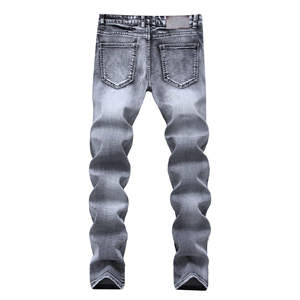 Jeans de Mezclilla para Hombre y Mujer, 100% Algodón, Secado Rápido, Corte Regular Vintage, Lavado Casual, Rectos, para Invierno y Verano, Varios Modelos - Product Image 2